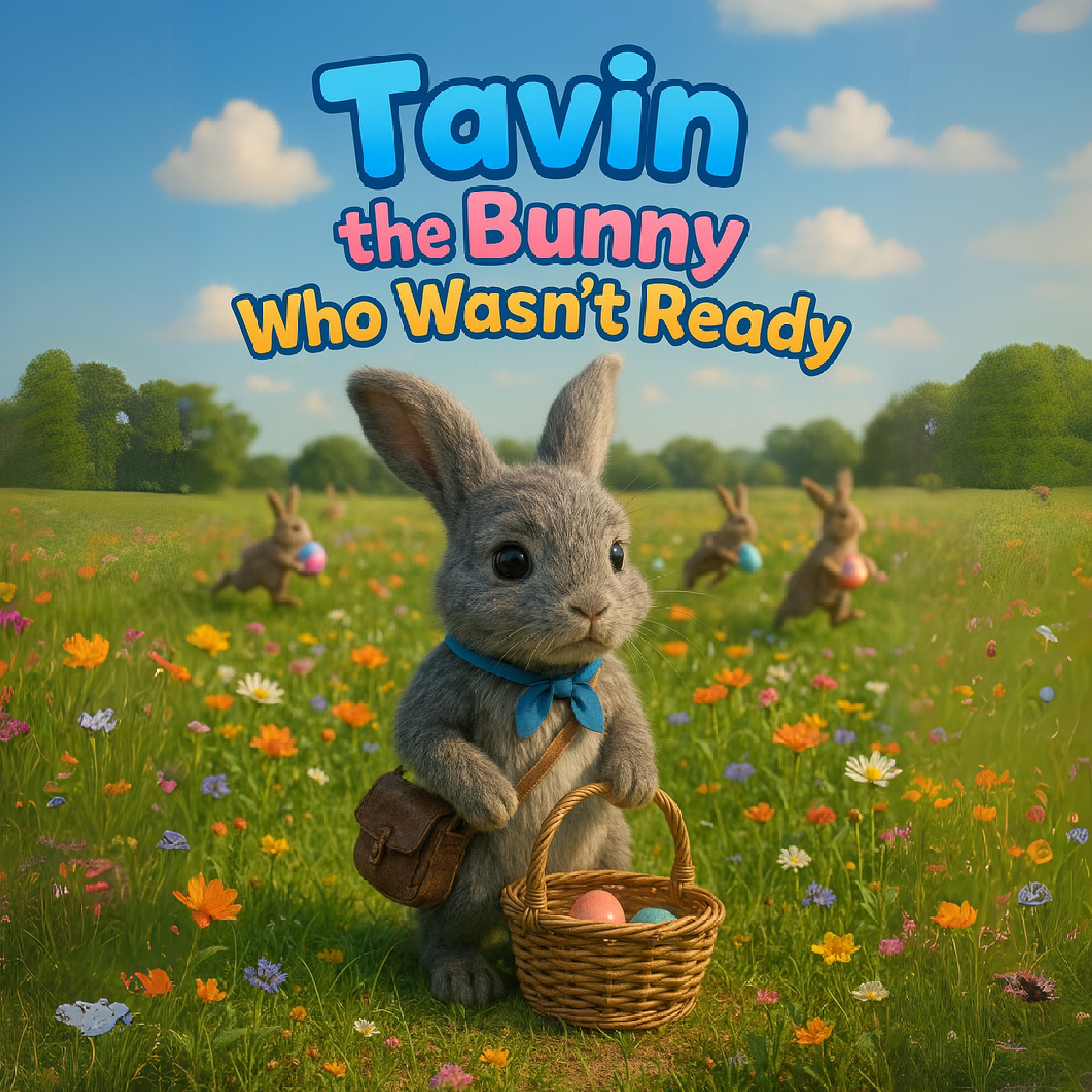 Tavin the Bunny Who Wasn’t Ready 🐰🌷🥚