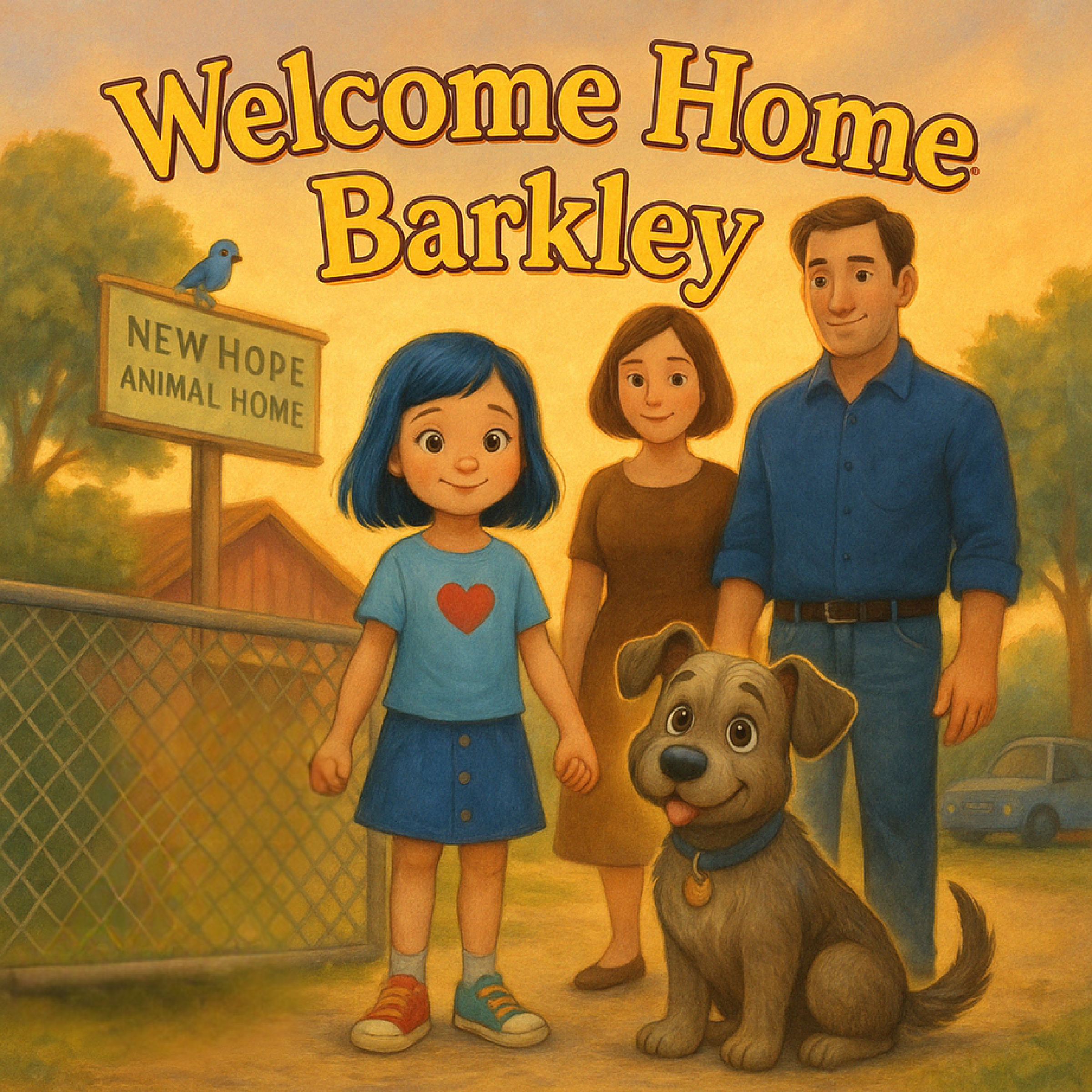 Welcome Home, Barkley 🐶🏡💞